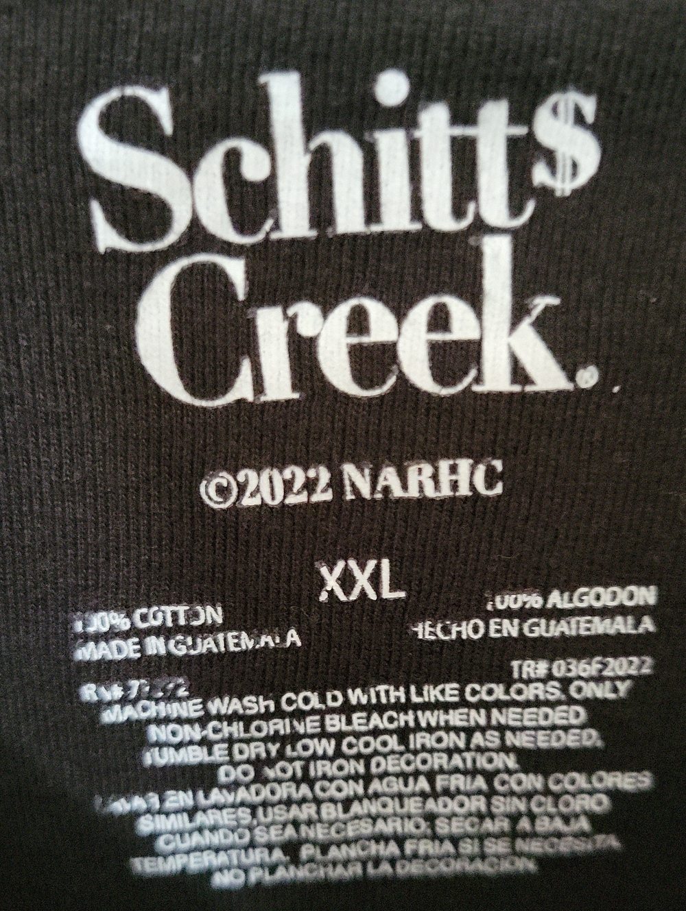 Schitt's Creek "Ew, David" Black Graphic Tank, Size XXL - Picture 2 of 4